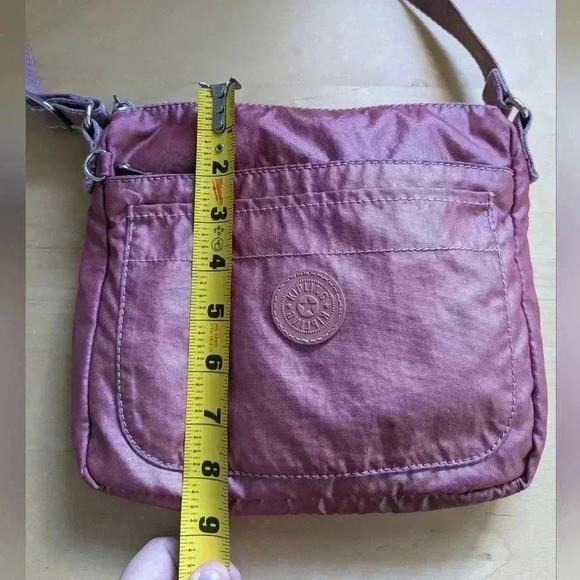 KIPLING Pink  crossbody small bag Perfect size to travel, 4 pockets - Picture 10 of 10